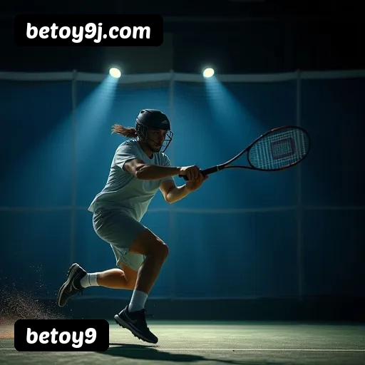 App betoy9 para iOS e Android — interface mobile, login biométrico e PIX integrado